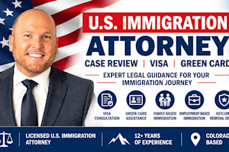review your US immigration case and provide legal advice