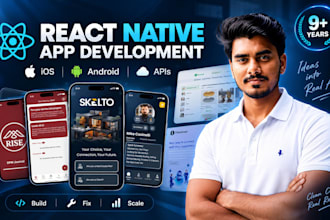 develop and fix your react native mobile app