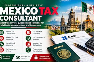 be your mexico tax consultant for tax law, advice and solutions