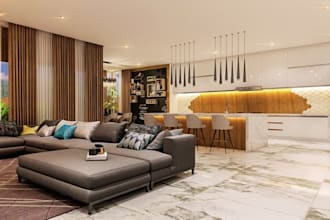 create 3d condominium, apartment building and architectural rendering