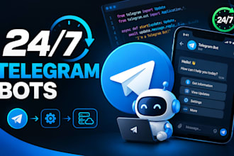 make telegram automation, auto forward bot or userbot with telethon