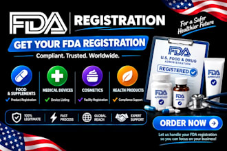 fda registration import permit for cosmetics food drugs in USA, fda label review
