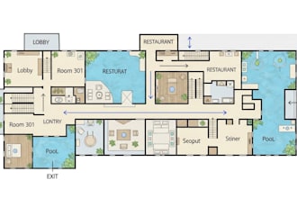 do floorplan for residential building