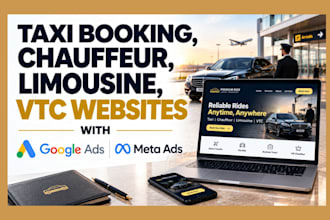 taxi booking website taxi website chauffeur website limousine website vtc websit