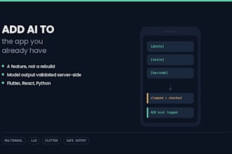 add ai features to your existing mobile or web app