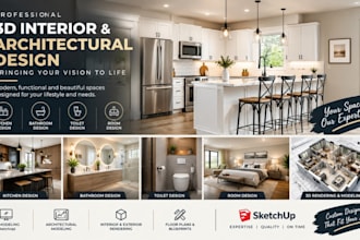 do kitchen design bathroom design toilet design room design and 3d rendering