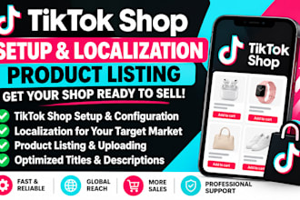 setup tiktok shop tik tok shop localization tiktok shop list product tiktok shop