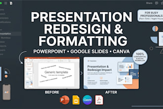 format redesign and polish your powerpoint presentation or document