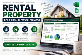 build rental property ROI cash flow investment calculator rental analysis