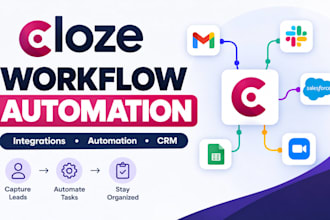 automate your workflow with cloze CRM integrations