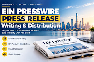 submit press release via ein presswire PR news distribution and public relations