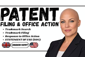 provide uspto patent search, patent application a a US licensed patent attorney
