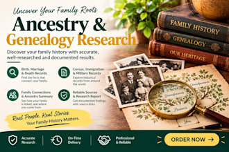 uncover your family roots through deep ancestry researcher