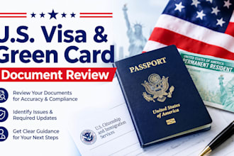 us visa and green card document consultation and review