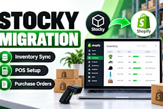 migrate shopify stocky inventory, fix pos stock sync vormac order fulfillment