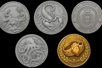 sculpt 3d coin model bas relief medallion for 3d printing cnc