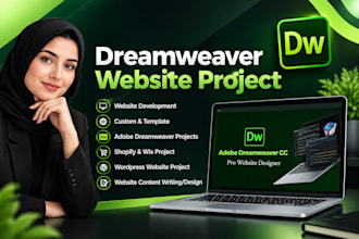 design and build all your dreamweaver website