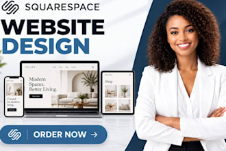 do squarespace website design, redesign squarespace website, squarespace design