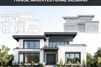 create custom single family house architectural designs