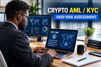 provide crypto aml kyc compliance, vasp risk assessment and compliance support