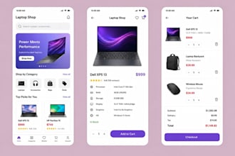 do ecommerce app development, online store, shopping app marketplace app