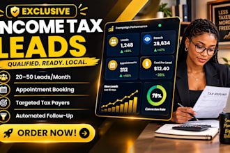 generate leads for income tax and debt relief income tax leads debt relief