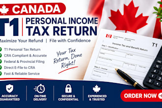 prepare and file your canada t1 personal tax return