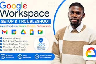 setup google workspace domain email dns mx txt cname spf dkim records