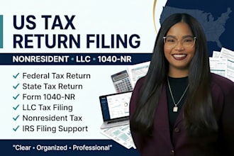 file US federal state tax return for nonresident, llc tax filing, 1040nr tax