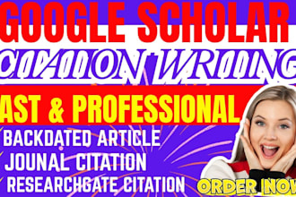 increase google scholar and scopus visibility,and publish research article