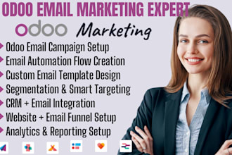 setup and automate your odoo email marketing campaigns and workflows