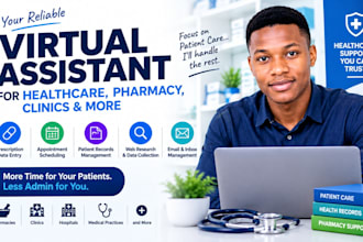 be your medical virtual assistant for healthcare data entry