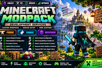 fix create minecraft modpack update mods setup forge fabric minecraft developer