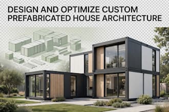design and optimize custom prefabricated house architecture
