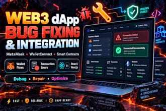fix metamask walletconnect web3 dapp and smart contract integration