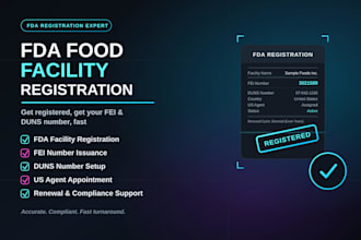 register your food facility with fda