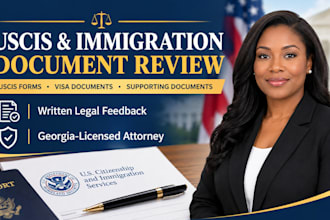 review your uscis forms and US immigration documents