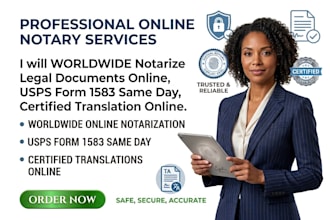 public notarized legal documents online, usps form 1583 same day, stamp or seal