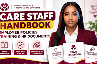 create care staff handbook employee policies training manual and HR documents UK