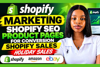 optimize shopify SEO product pages for conversion shopify sales holiday sales