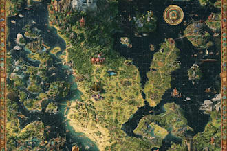 do fantasy map site map city map game map vector map