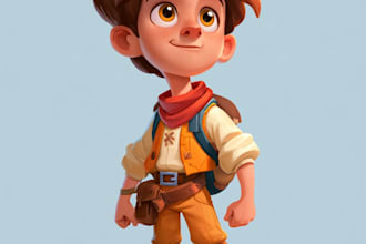 model 2d game character, 2d game character design