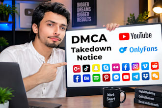 report copyright violation content to remove it under dmca