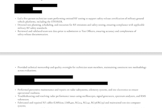 write your military, federal, or dod resume