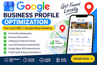 optimize gmb profile for local SEO google maps ranking