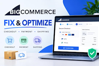 fix bigcommerce checkout, fix bigcommerce shipping and payment issues