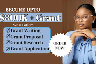 do nonprofit grant writing and grant research for small businesses, start ups