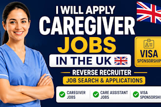apply caregiver jobs in the UK with visa sponsorship