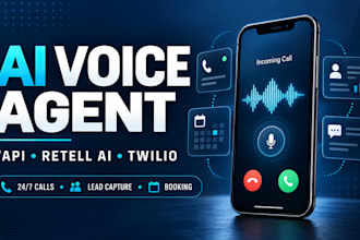 build an ai voice agent receptionist with vapi, retell ai, or twilio