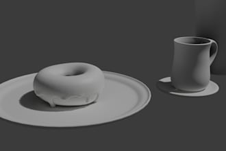 simple and low poly characters and models